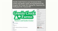 Desktop Screenshot of granitecreekfarms.net